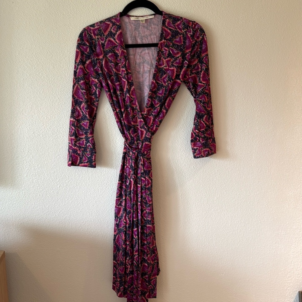 Diane von Furstenberg wrap dress 8